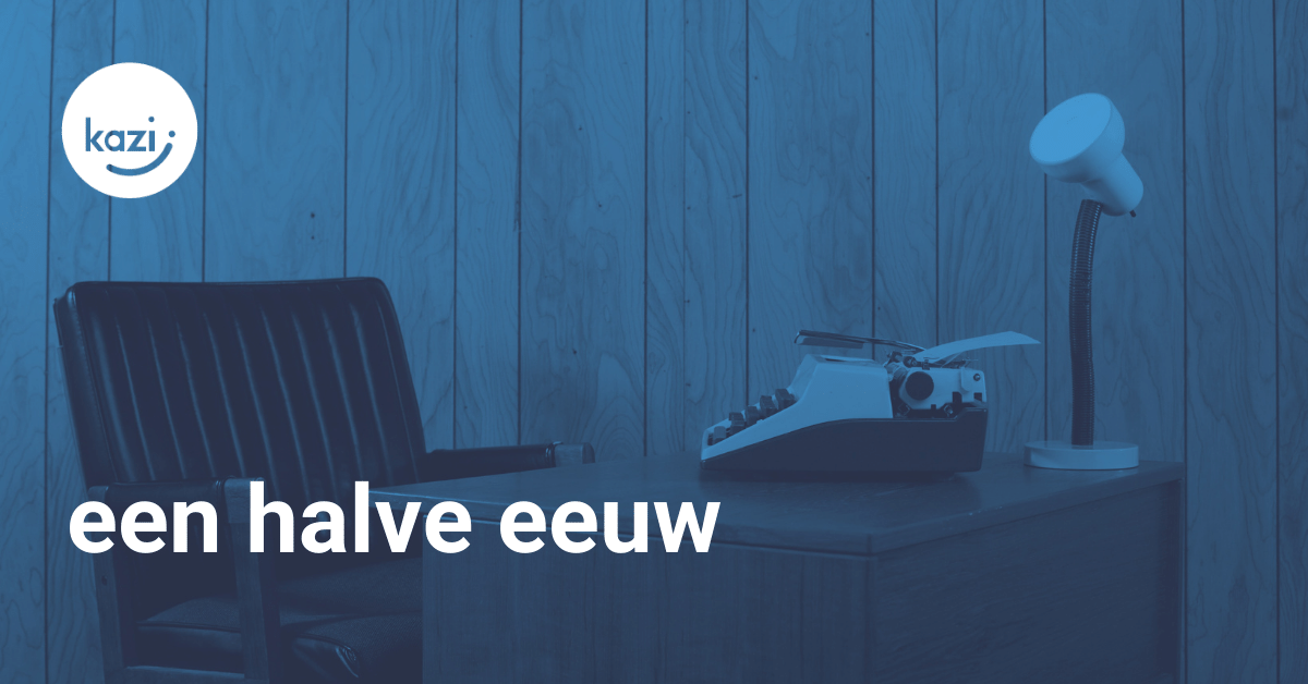 een kantoor uit 1970